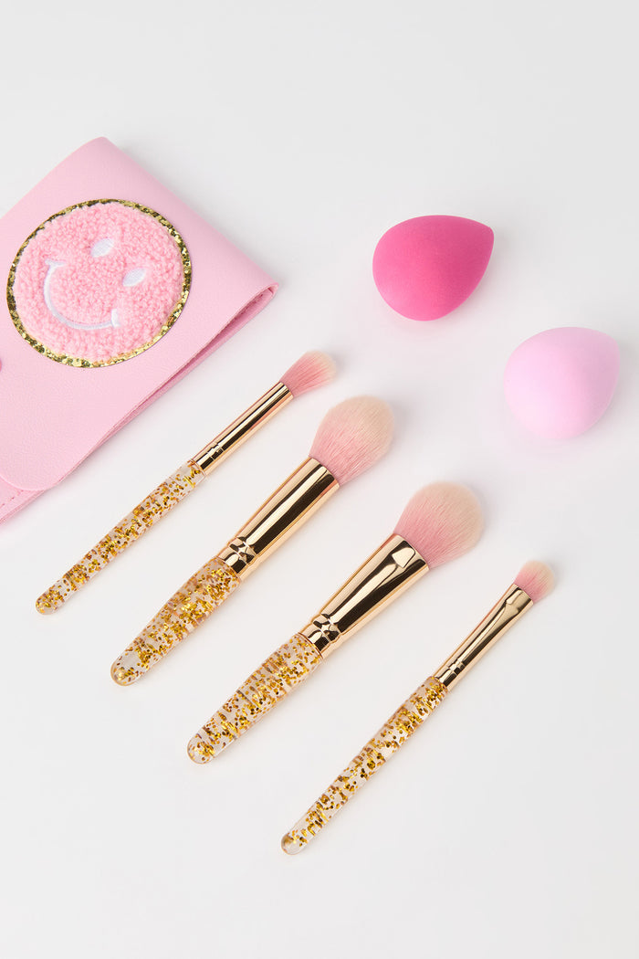 Makeup Brush Travel Set (7 Pcs)