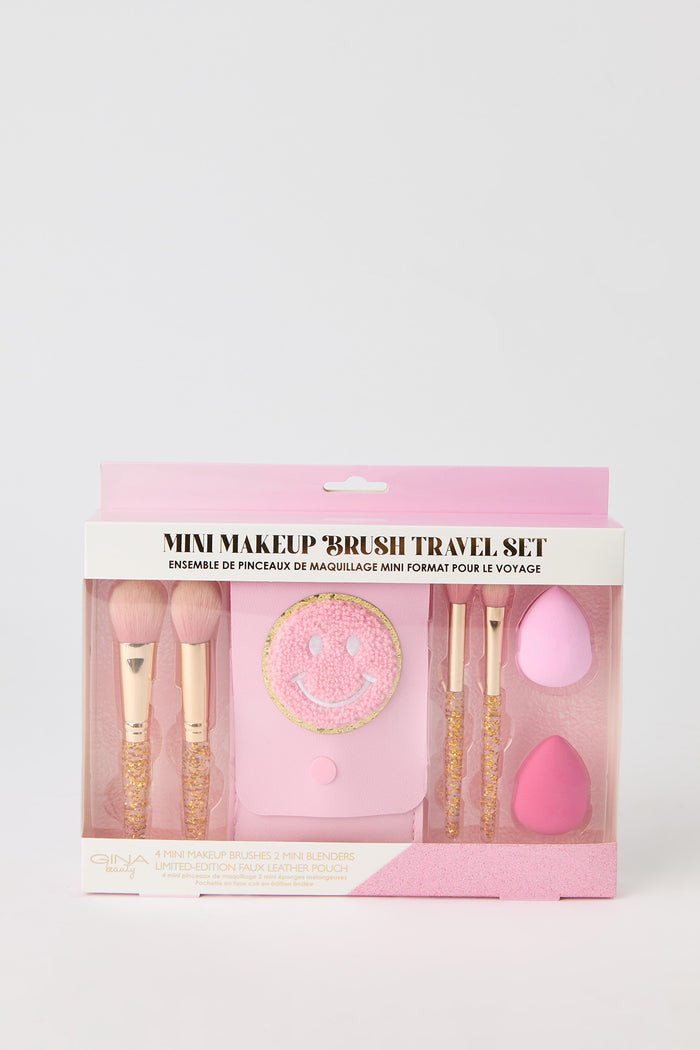 Makeup Brush Travel Set (7 Pcs)