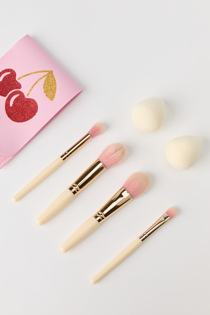 Makeup Brush Travel Set (7 Pcs)
