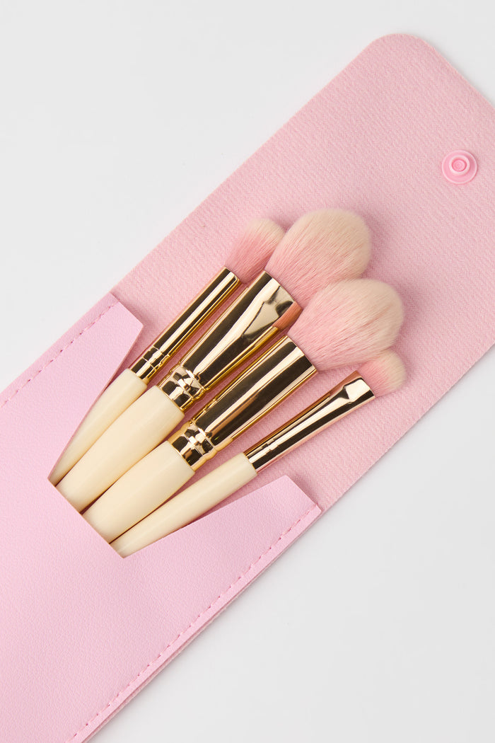 Makeup Brush Travel Set (7 Pcs)