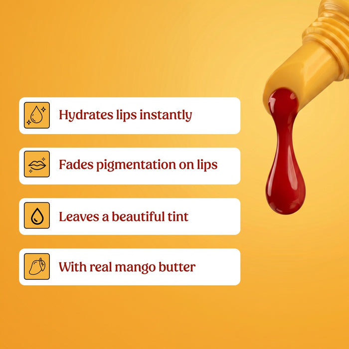 Vilvah Tinted Mango Milkshake Lip Balm