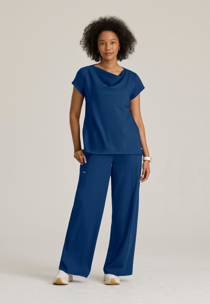 Marisol Top - Indigo - Grey's Anatomy Scrubs