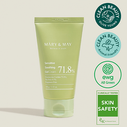 Mary&May Sensitive Soothing Gel Cream 100g - Komiko Beauty
