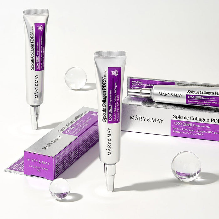 Mary&May Spicule Collagen PDRN Cream 15g - Komiko Beauty