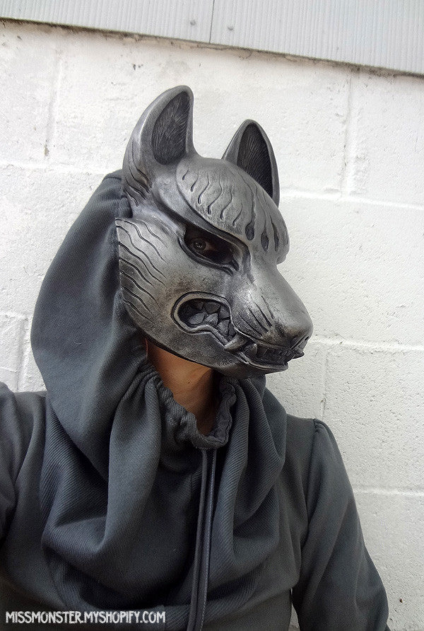 MASK PRE-ORDER SILVER KITSUNE LAST EDITION