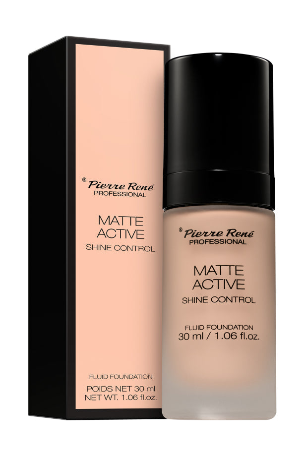 MATTE ACTIVE FLUID FOUNDATION no. 06 WARM IVORY Pierre Rene