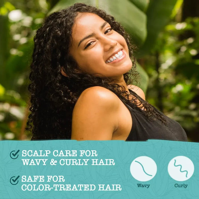 MAUI Moisture Scalp Care Clarifying Shampoo with Apple Cider Vinegar - Sulfate-Free  شامبو ماوي مويسشر لتنقية فروة الرأس بخل التفاح