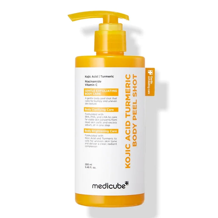 [medicube] Kojic Acid Turmeric Body Peel Shot 280ml - Ballagrio