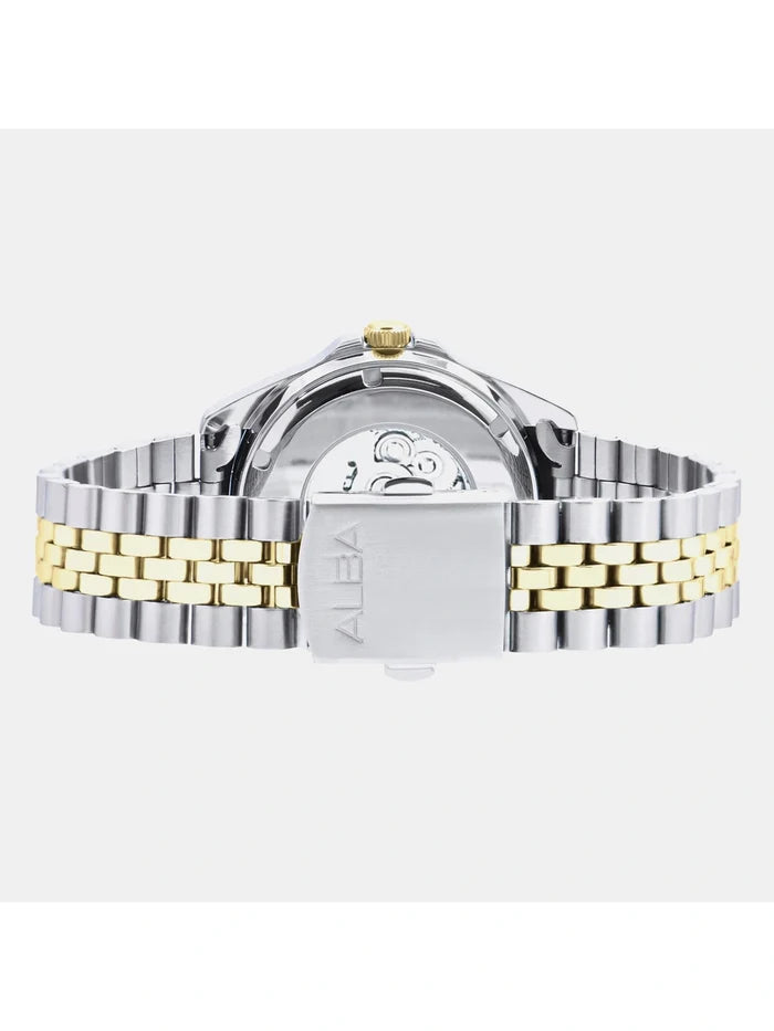 Men Round Silver Dial Analog Watch - AL4784X1