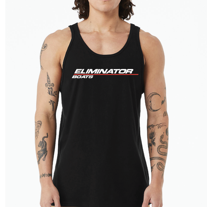 Men's Eliminator Boats Performance Tank- Black