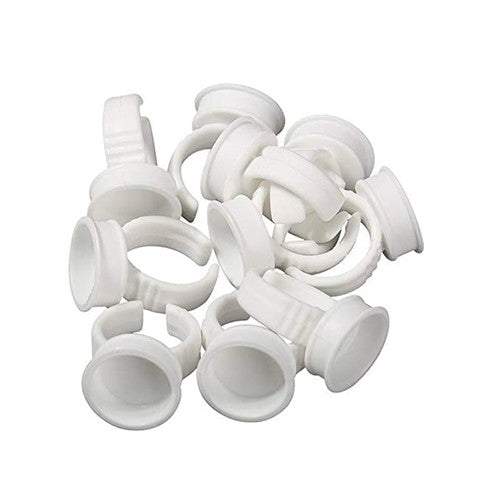 Microblading Permanent Makeup Pigment Rings with Cup Caps (50 Pcs) - SD Cosmetics Care