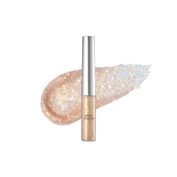 milktouch Fairy Jewel Eye Glitter 7g Pink Splash Jewelry - Komiko Beauty