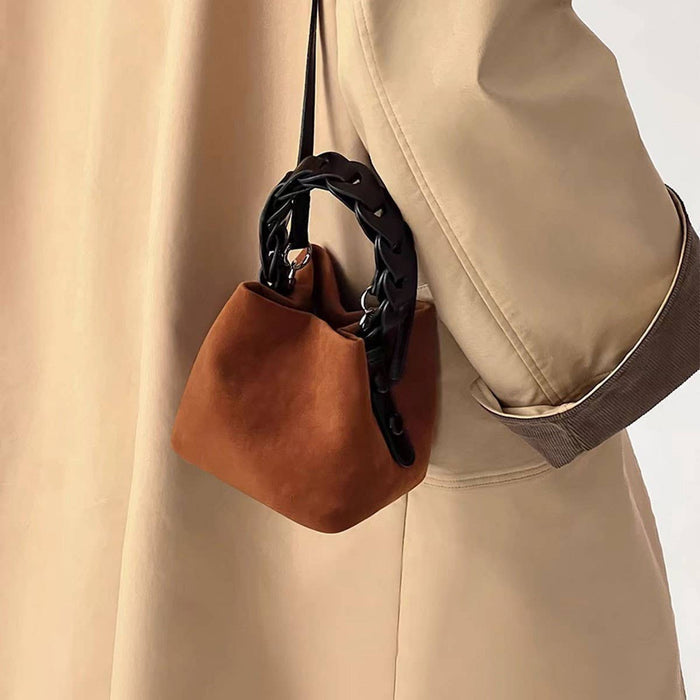 Mini woven bag from ACCITY featuring a compact design, natural woven texture, and stylish handles.