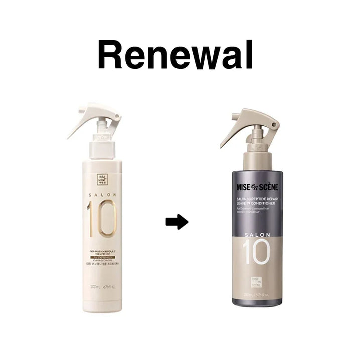 [Mise en scene] Salon 10 Peptide Repair Leave In Conditioner 200ml
