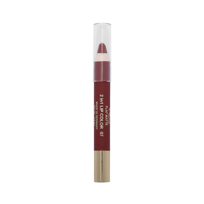 Miss and Mrs. Nina Flat Matte 2 in 1 Lip Color 07