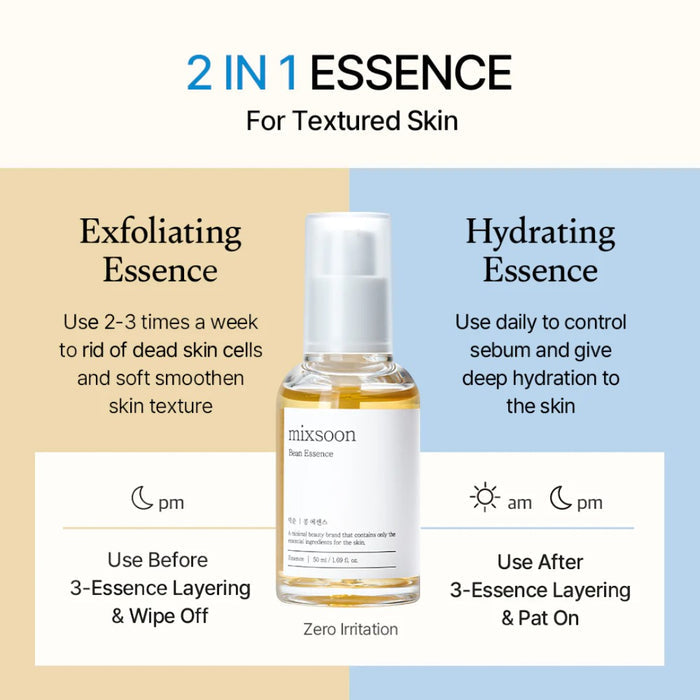 mixsoon Bean Essence 50ml | VGLE Beauty Canada