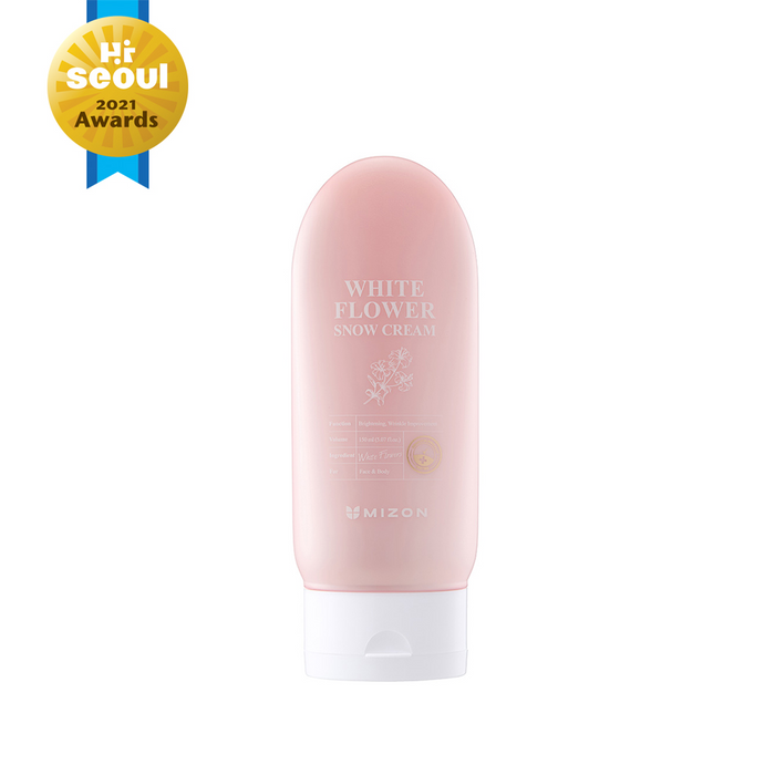 MIZON White Flower Snow Cream كريم التفتيح