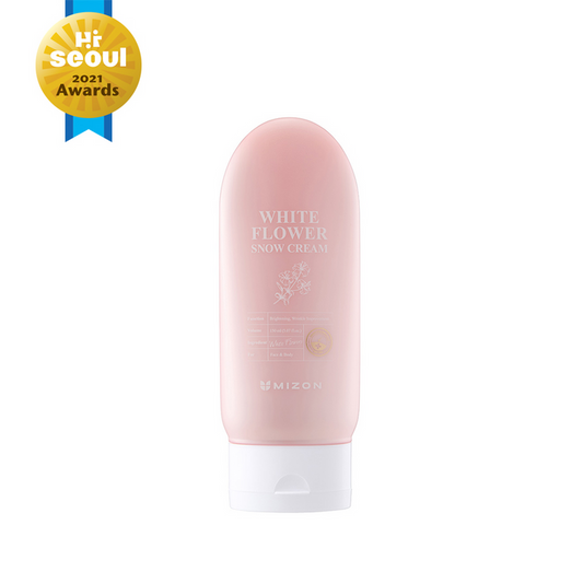 MIZON White Flower Snow Cream كريم التفتيح