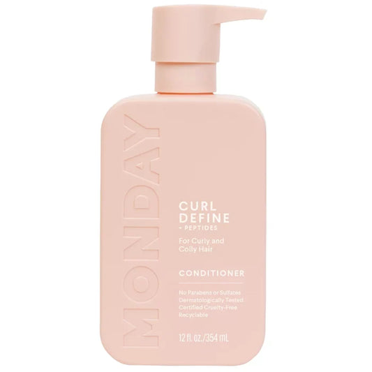 MONDAY Curl Define + Peptides Conditioner - For Curly and Coily Hair  بلسم التجعيدات مع البيبتايد للشعر المجعد والمكور