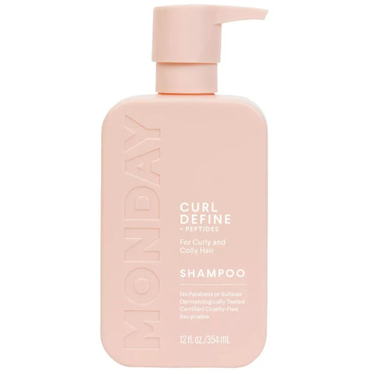 MONDAY Curl Define + Peptides Shampoo - For Curly And Coily Hair  شامبو مونداي كرل ديفاين للشعر الكيرلي والمجعد