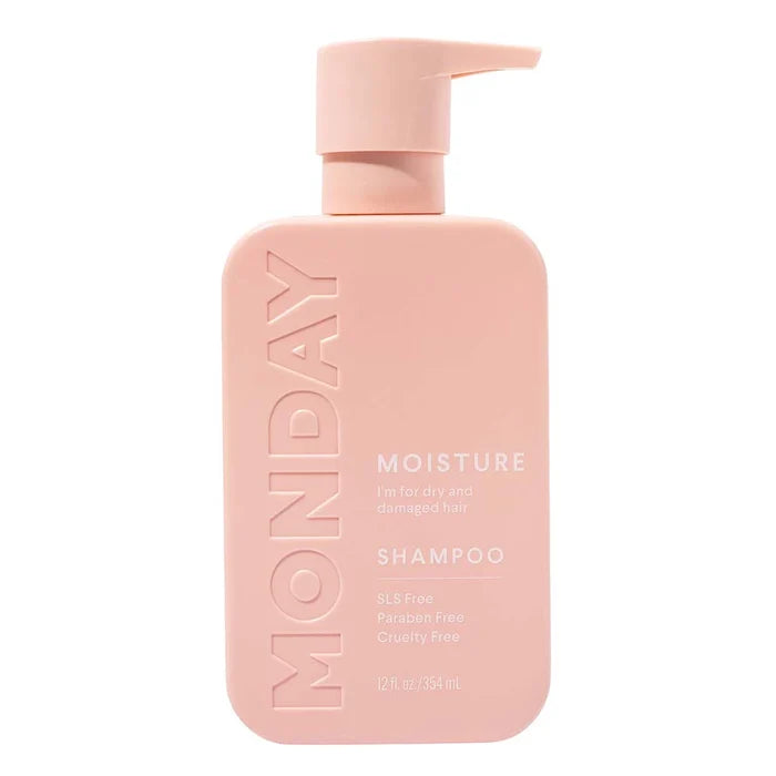 MONDAY Moisture + Hyaluronic Acid Shampoo - For Dry and Dull Hair  شامبو موندَي بالترطيب وحمض الهيالورونيك للشعر الجاف والباهت