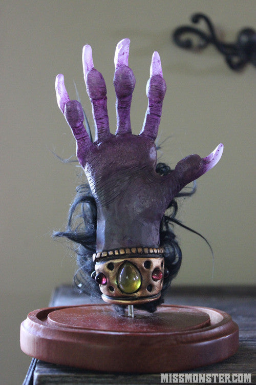 MONSTER HAND - GLASS BELL JAR
