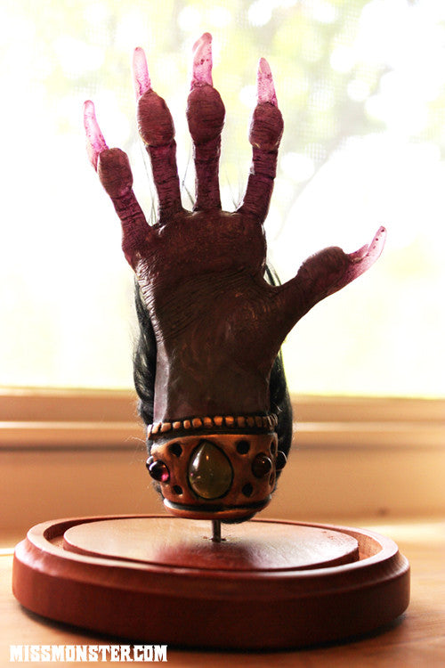 MONSTER HAND - GLASS BELL JAR