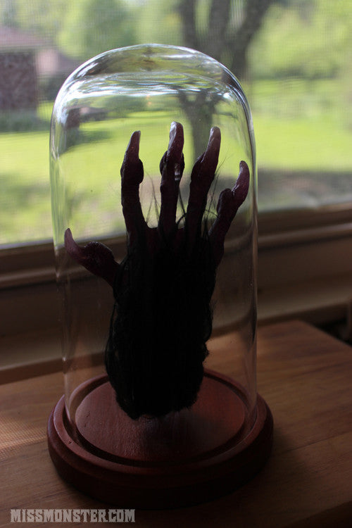 MONSTER HAND - GLASS BELL JAR