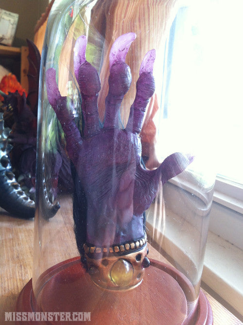 MONSTER HAND - GLASS BELL JAR