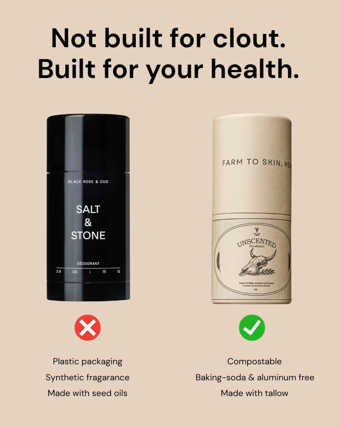 Natural Tallow Deodorant