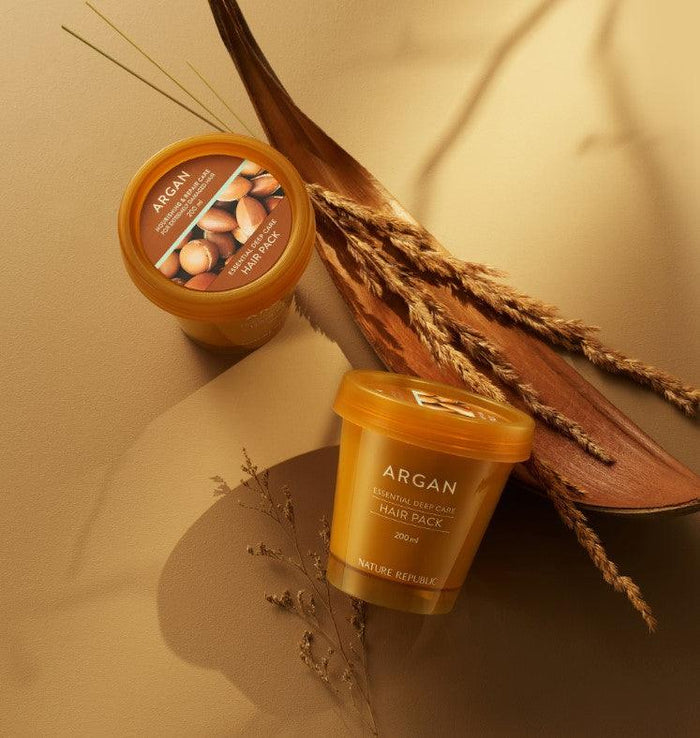 NATURE REPUBLIC Argan Essential Deep Care Hair Pack ماسك الشعر المعالج بالاركان