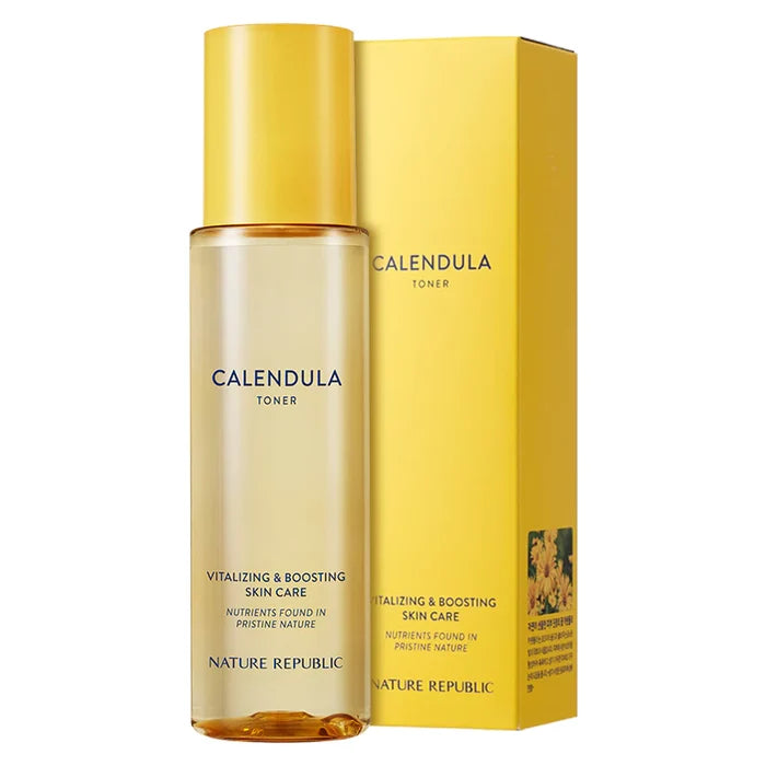 NATURE REPUBLIC Calendula Toner Vitalizing & Boosting Skin Care Nurients Found In Prisine Nature تونر مغذي للبشرة