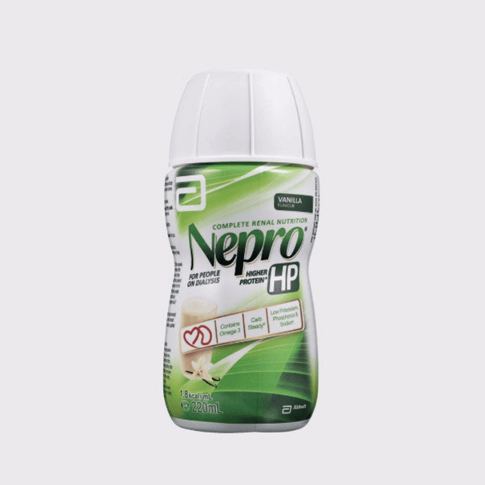 Nepro HP (Higher Protein) (220ml x4 bottle) Suitable for Dialysis Patient | Abbott