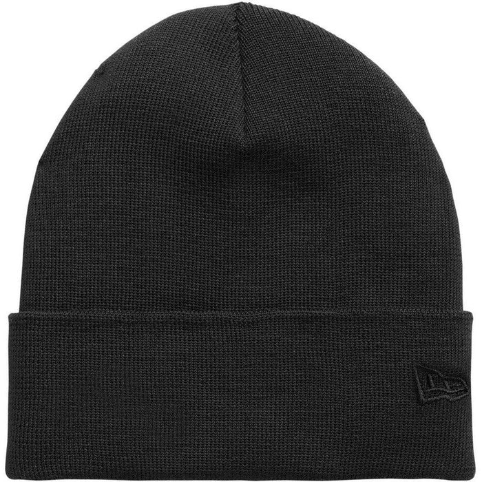 no-logo New Era Recycled Cuff Beanie-Headwear-New Era-Black-OSFA-Thread Logic