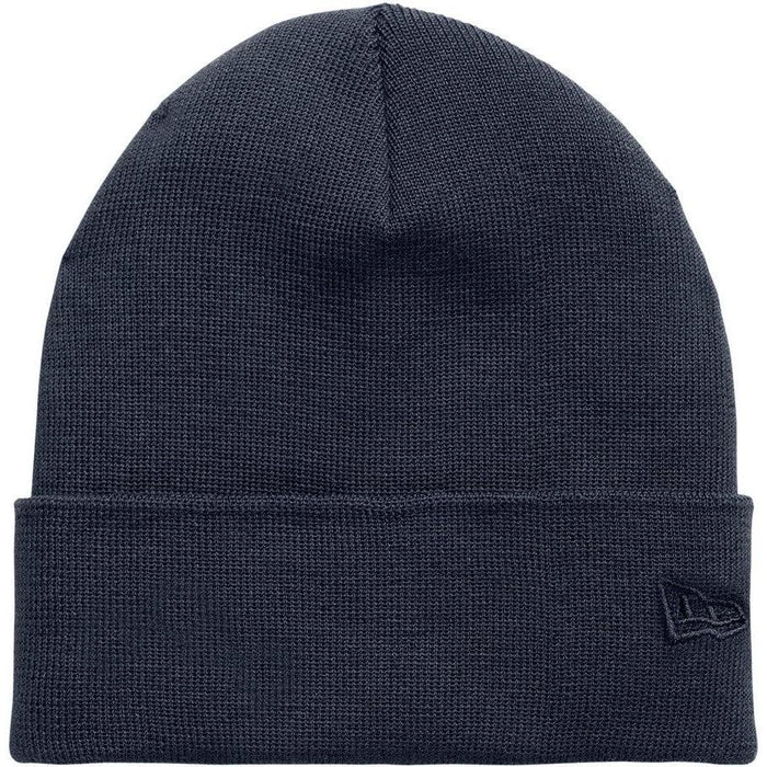 no-logo New Era Recycled Cuff Beanie-Headwear-New Era-Deep Navy-OSFA-Thread Logic