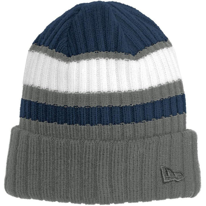 no-logo New Era Ribbed Tailgate Beanie-Headwear-New Era-Navy/ Graphite-OSFA-Thread Logic