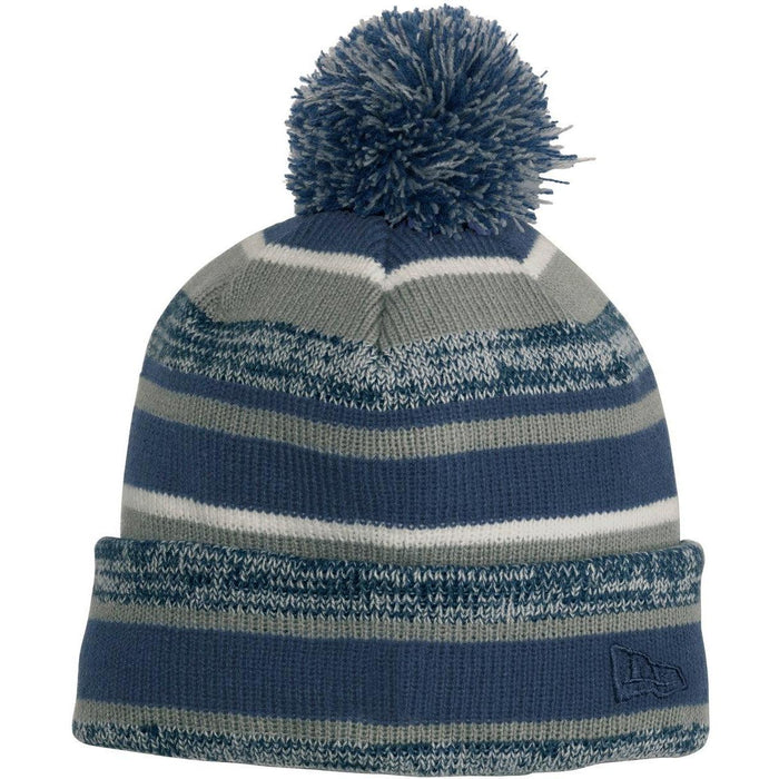no-logo New Era Sideline Beanie-Headwear-New Era-Navy/ Graphite-OSFA-Thread Logic