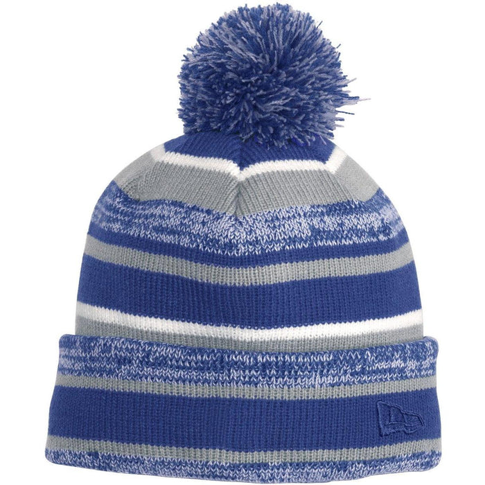 no-logo New Era Sideline Beanie-Headwear-New Era-Royal/ Grey-OSFA-Thread Logic