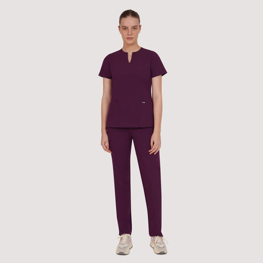 Nexa Six-Pocket Scrub Top