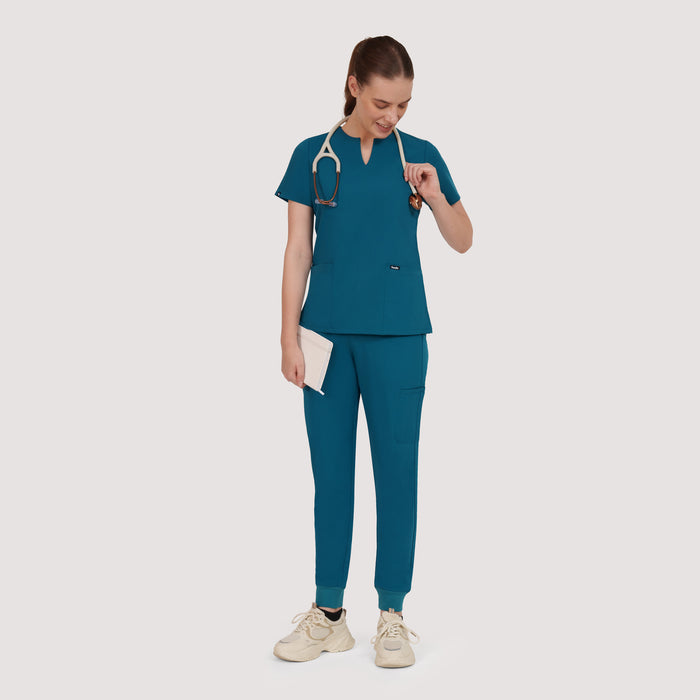Nexa Six-Pocket Scrub Top