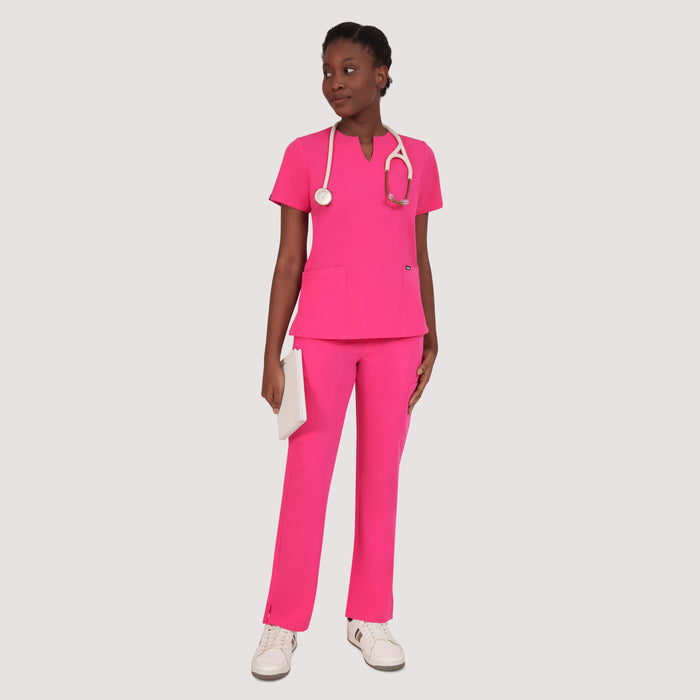 Nexa Six-Pocket Scrub Top