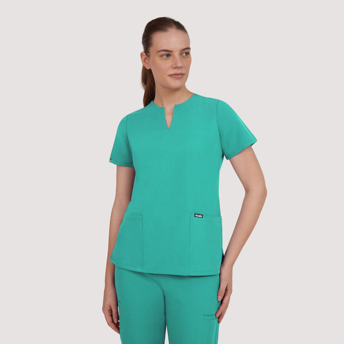 Nexa Six-Pocket Scrub Top