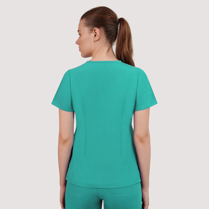 Nexa Six-Pocket Scrub Top