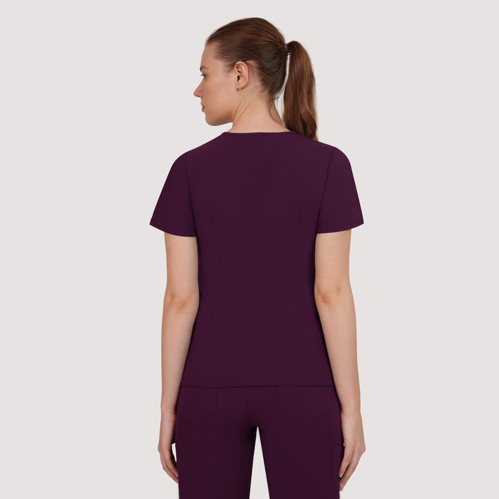 Nexa Six-Pocket Scrub Top