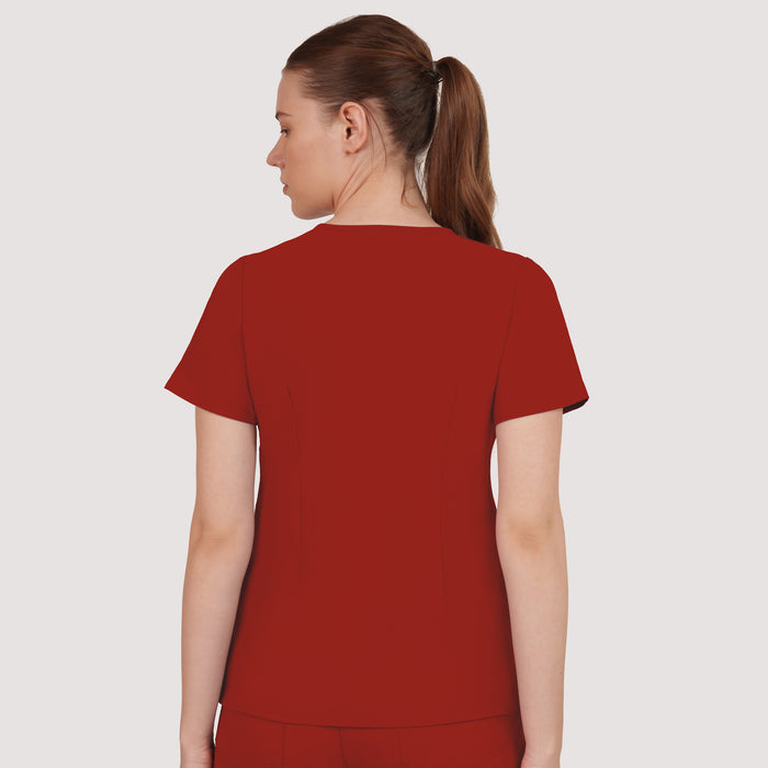 Nexa Six-Pocket Scrub Top