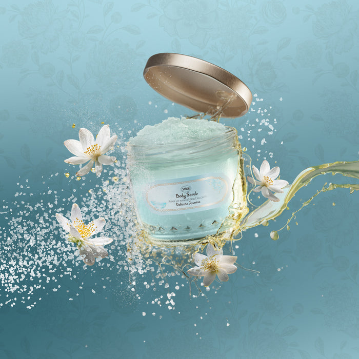 Body Scrub Delicate Jasmine 11.3oz (320g) in Box