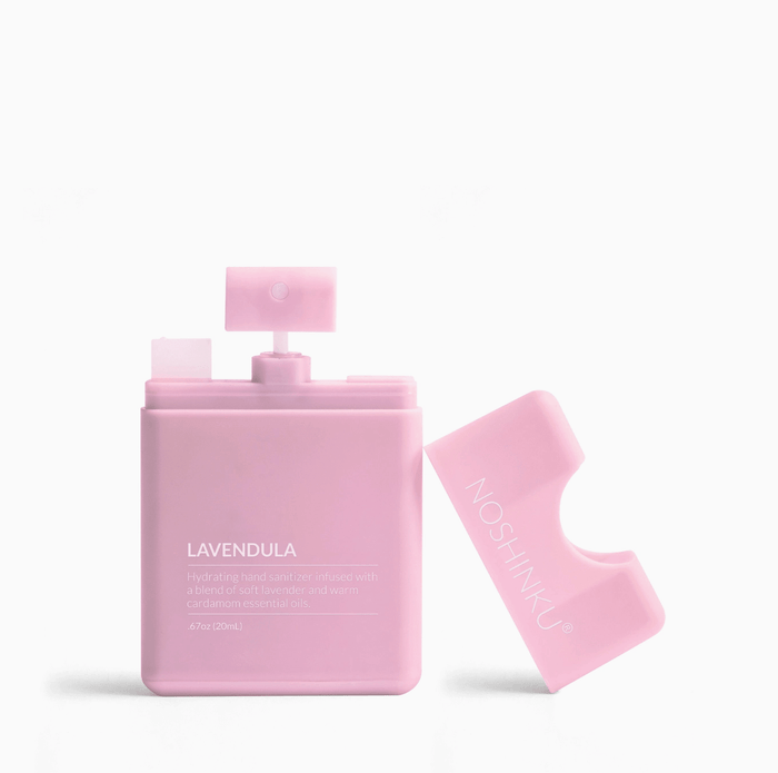 Noshinku Refillable Lavender Ultra-Moisturizing Pocket Hand Sanitizer - Aesthetics By Kell