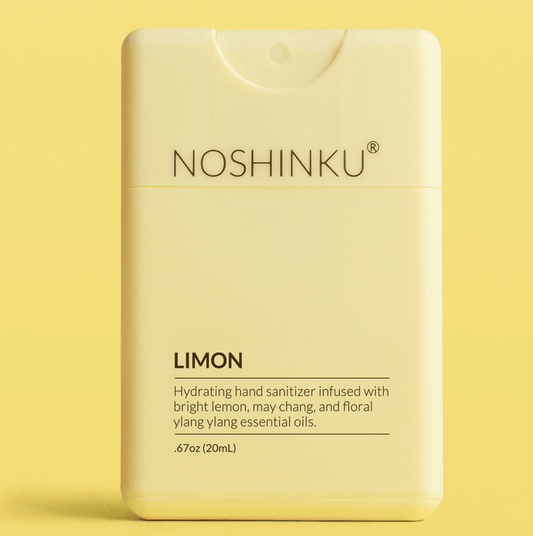 Noshinku Refillable Lemon Ylang-Ylang Moisturizing Pocket Sanitizer - Aesthetics By Kell