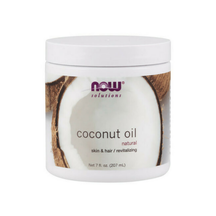 NOW FOODS SOLUTIONS Coconut Oil زيت جوز الهند الطبيعي من ناو