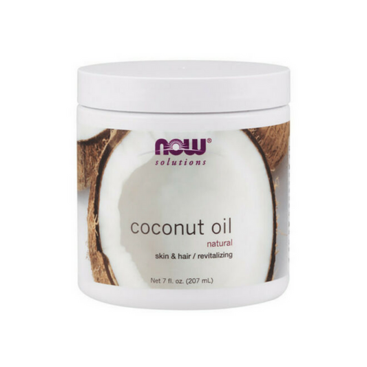 NOW FOODS SOLUTIONS Coconut Oil زيت جوز الهند الطبيعي من ناو